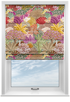 Kolkata Velvet, Summer Haze - Roman Blind
